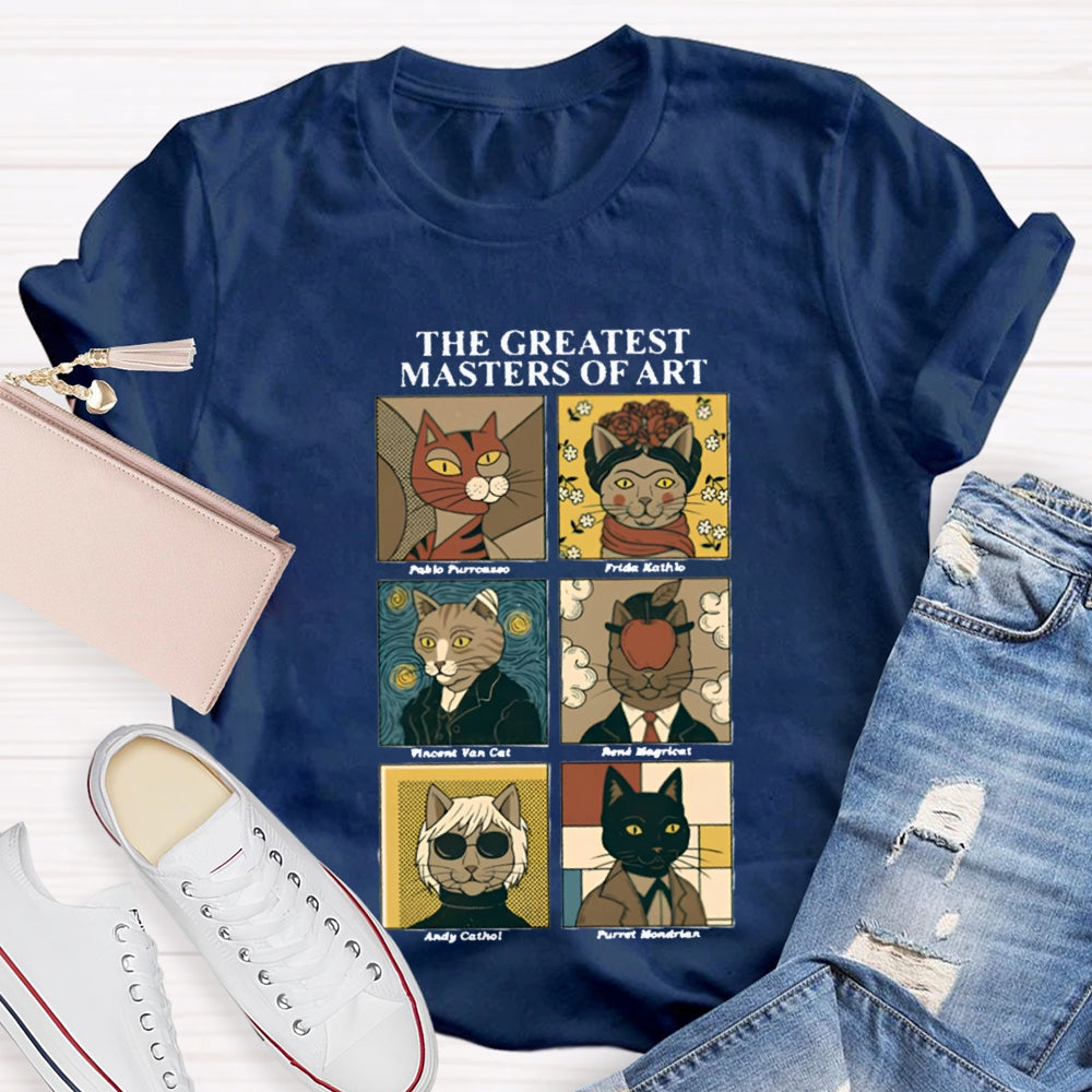 The Greatest Masters Of Art Teacher Shirt