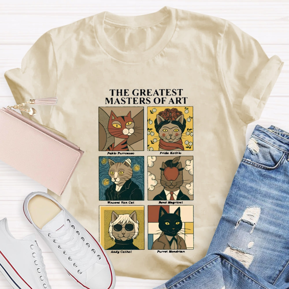 The Greatest Masters Of Art Teacher Shirt