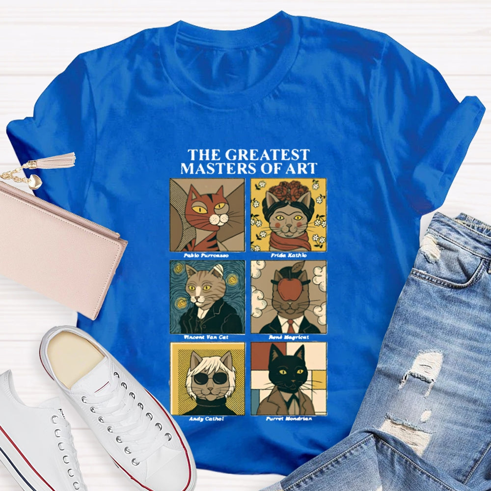 The Greatest Masters Of Art Teacher Shirt