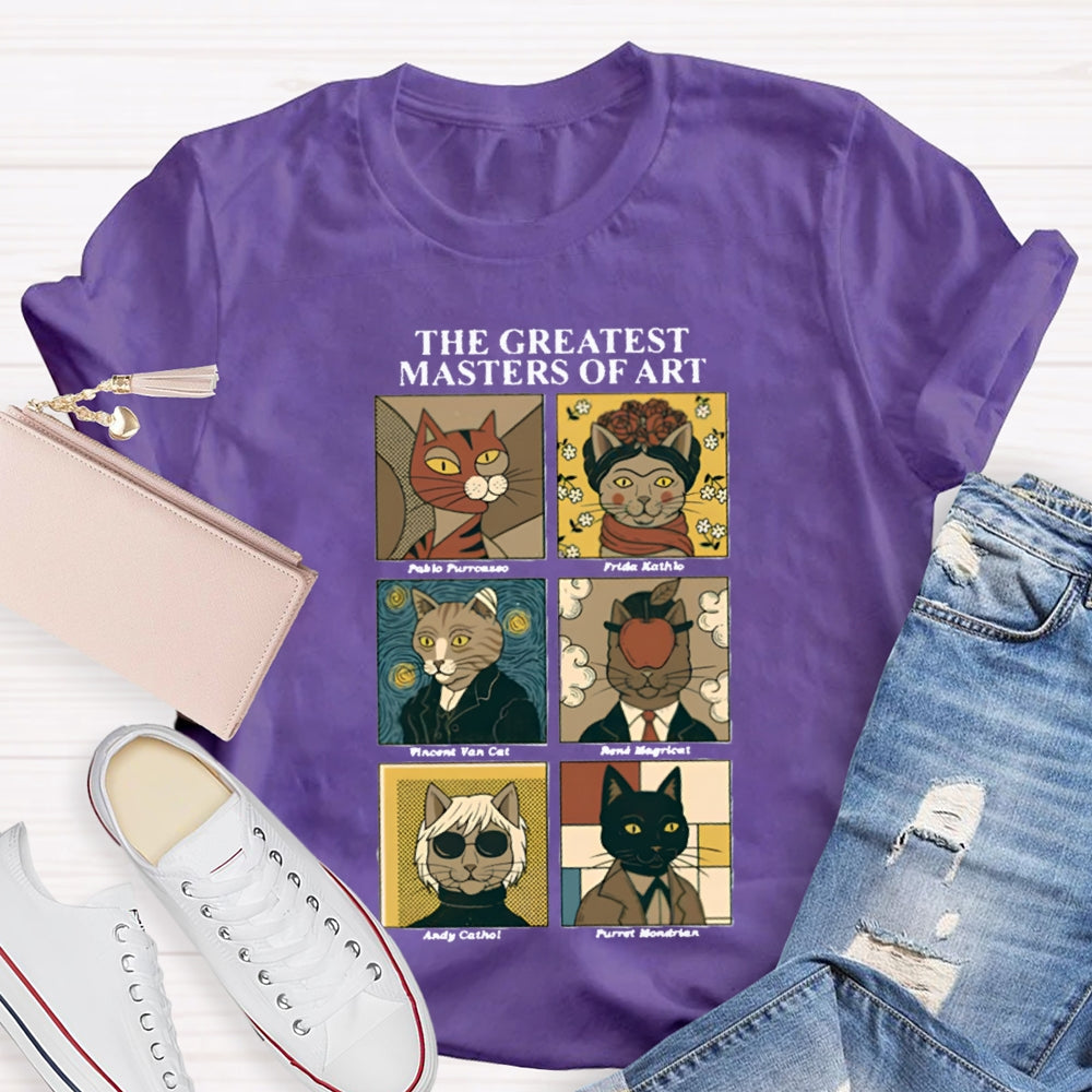 The Greatest Masters Of Art Teacher Shirt
