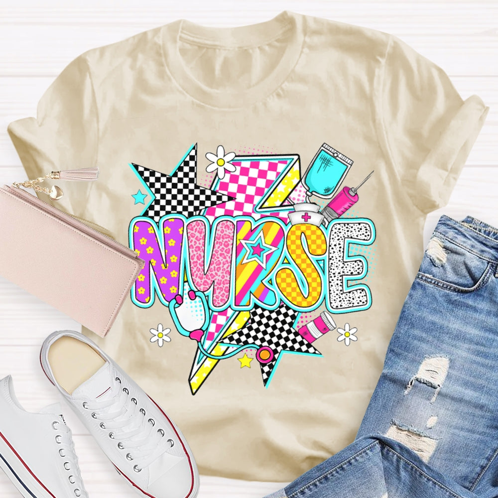 School Nurse Shine Like A Star T-shirt