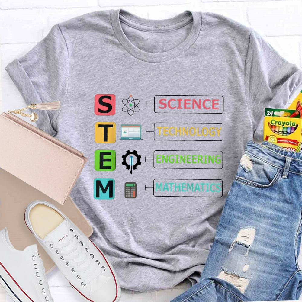 STEM Shirt Science Technology Engineering Math T-shirt