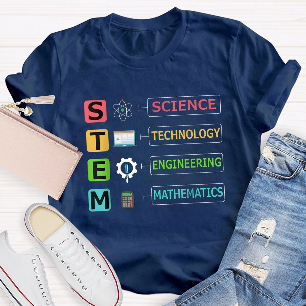 STEM Shirt Science Technology Engineering Math T-shirt