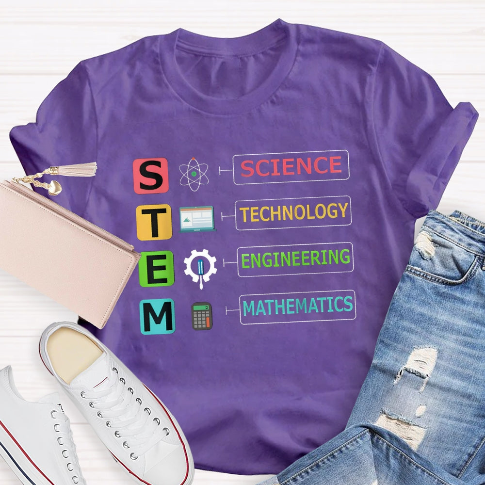 STEM Shirt Science Technology Engineering Math T-shirt