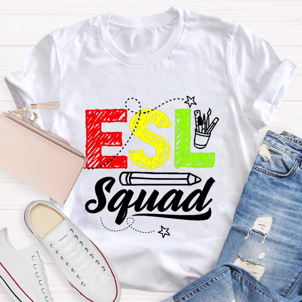 ESL Squad Pen Holder T-shirt