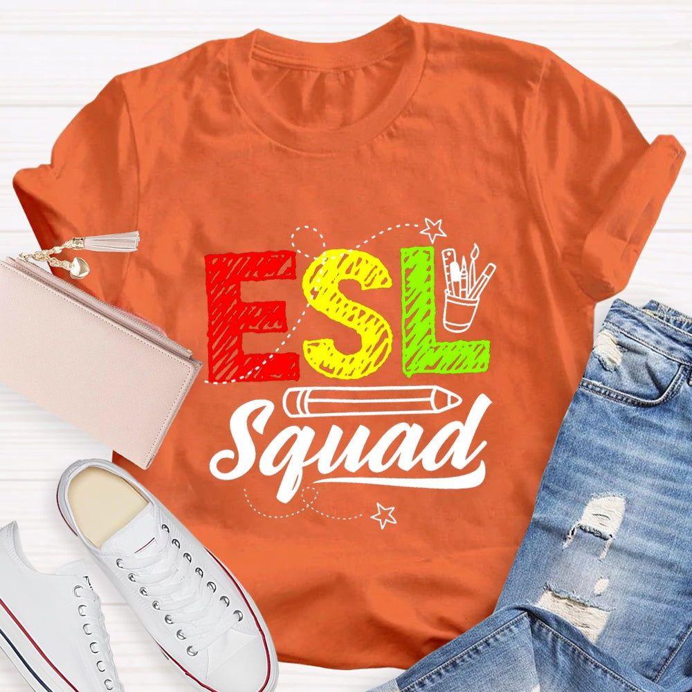 ESL Squad Pen Holder T-shirt