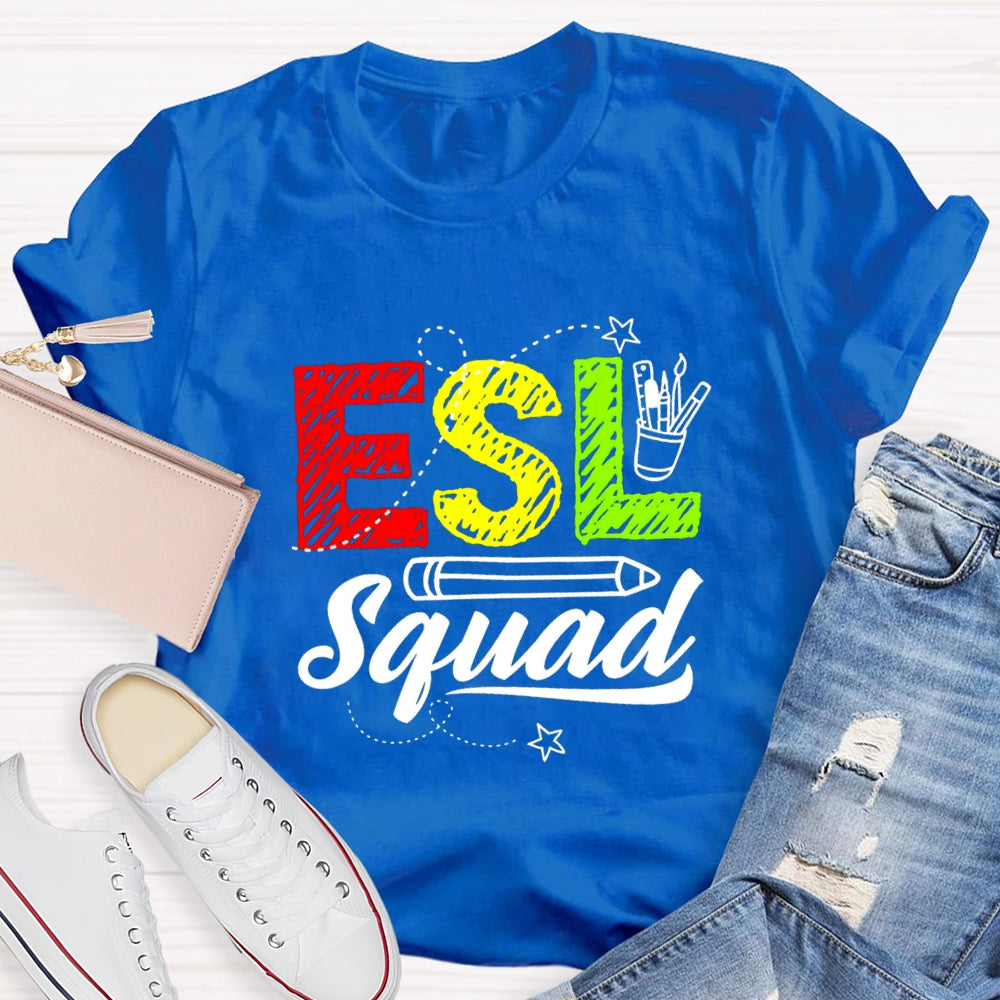 ESL Squad Pen Holder T-shirt