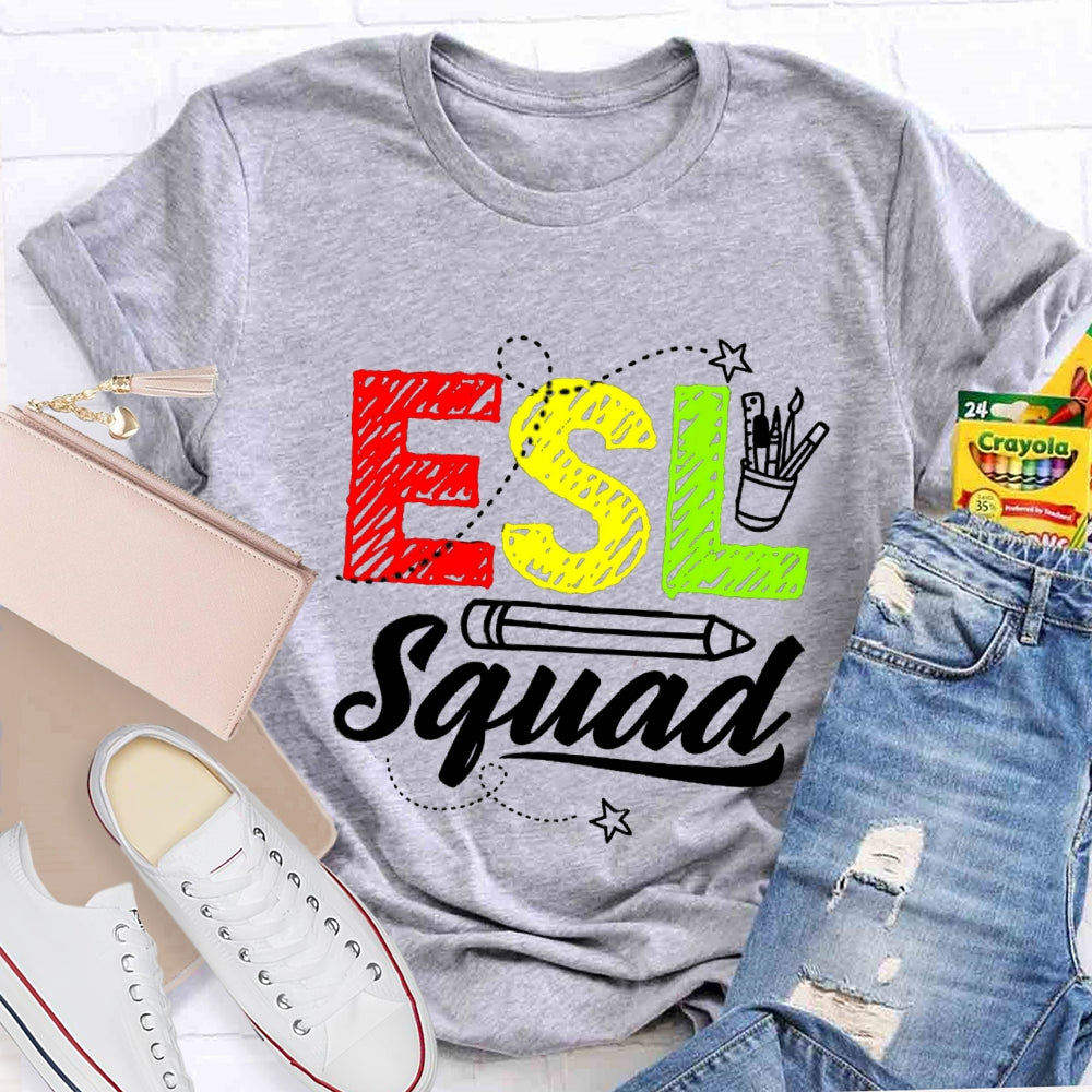ESL Squad Pen Holder T-shirt