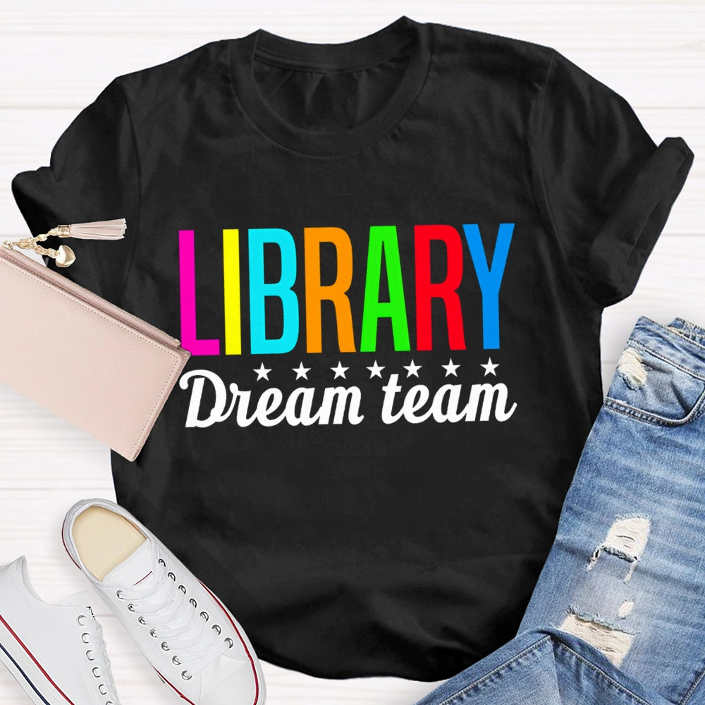 Library Dream Team Little Heart T-shirt