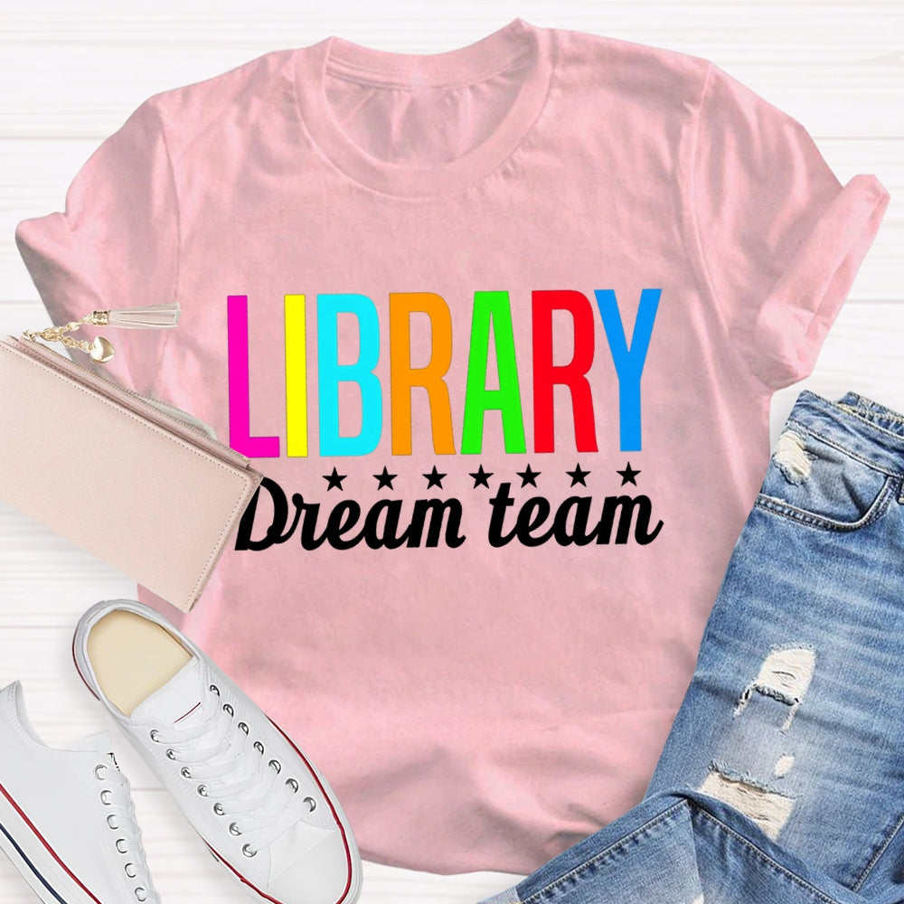 Library Dream Team Little Heart T-shirt