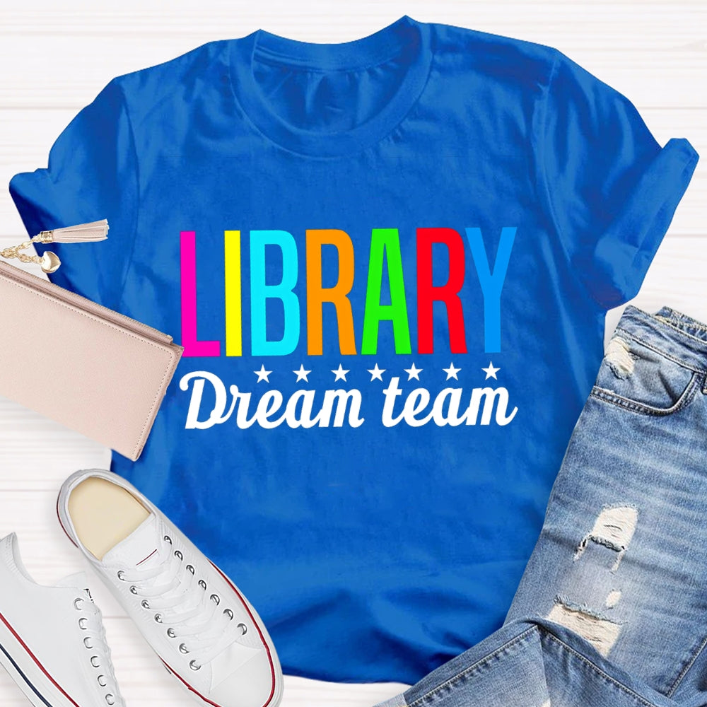 Library Dream Team Little Heart T-shirt