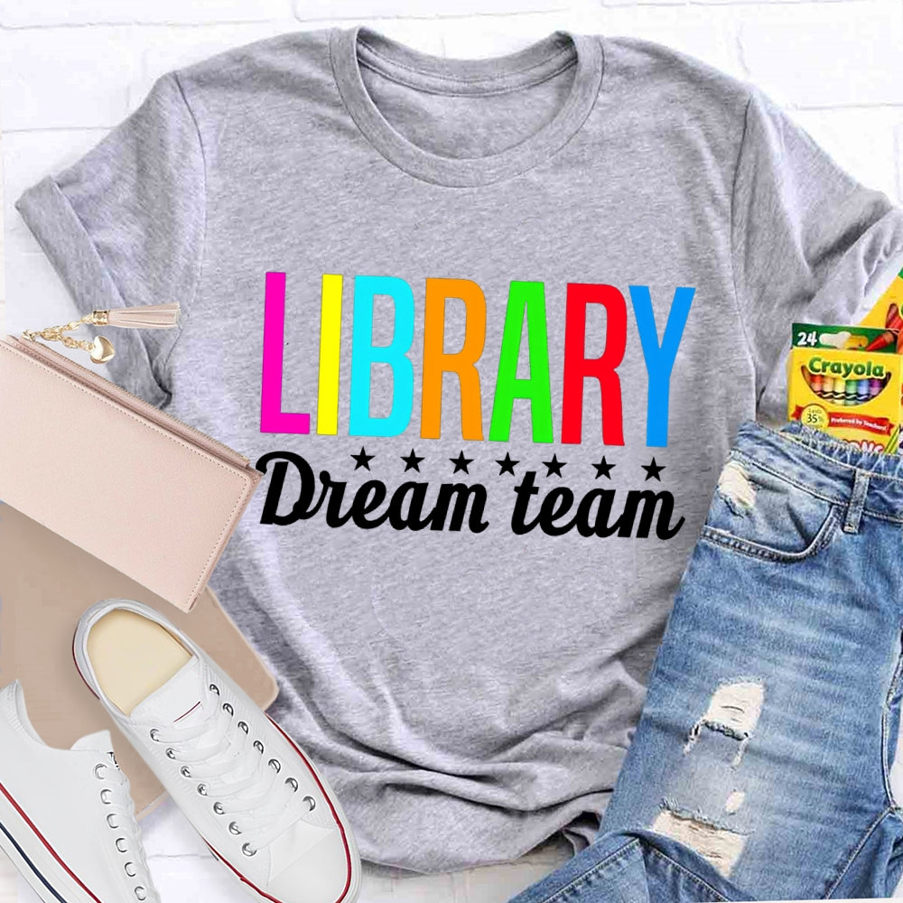 Library Dream Team Little Heart T-shirt