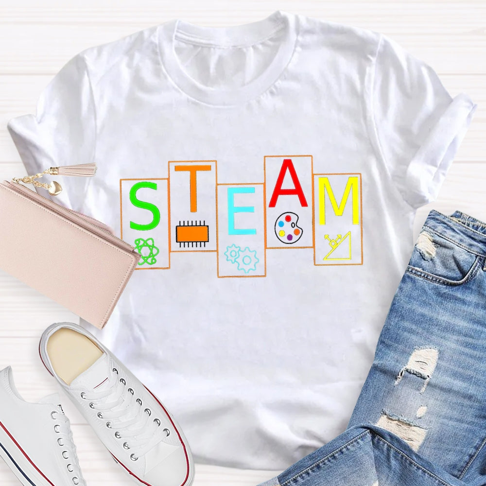 STEAM Teacher Back To School T-shirt