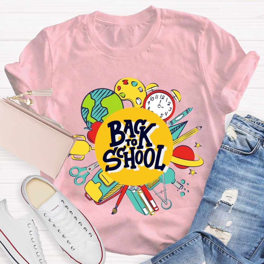Back To School Bring Your School Supplies And Love T-Shirt