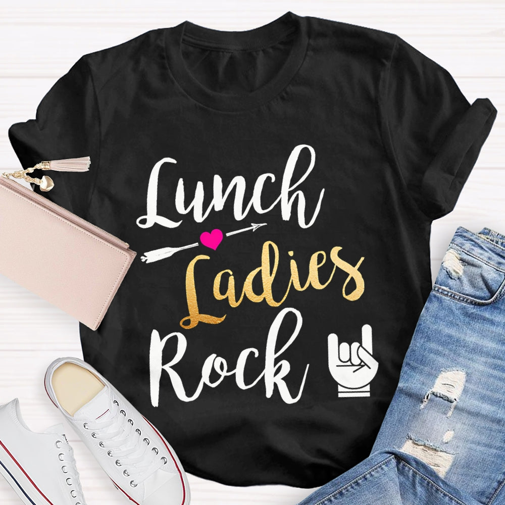 Lunch Ladies Rock T-shirt