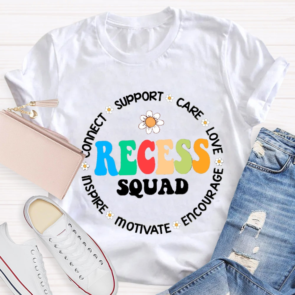 Recess Squad Funny Recess Quotes T-shirt