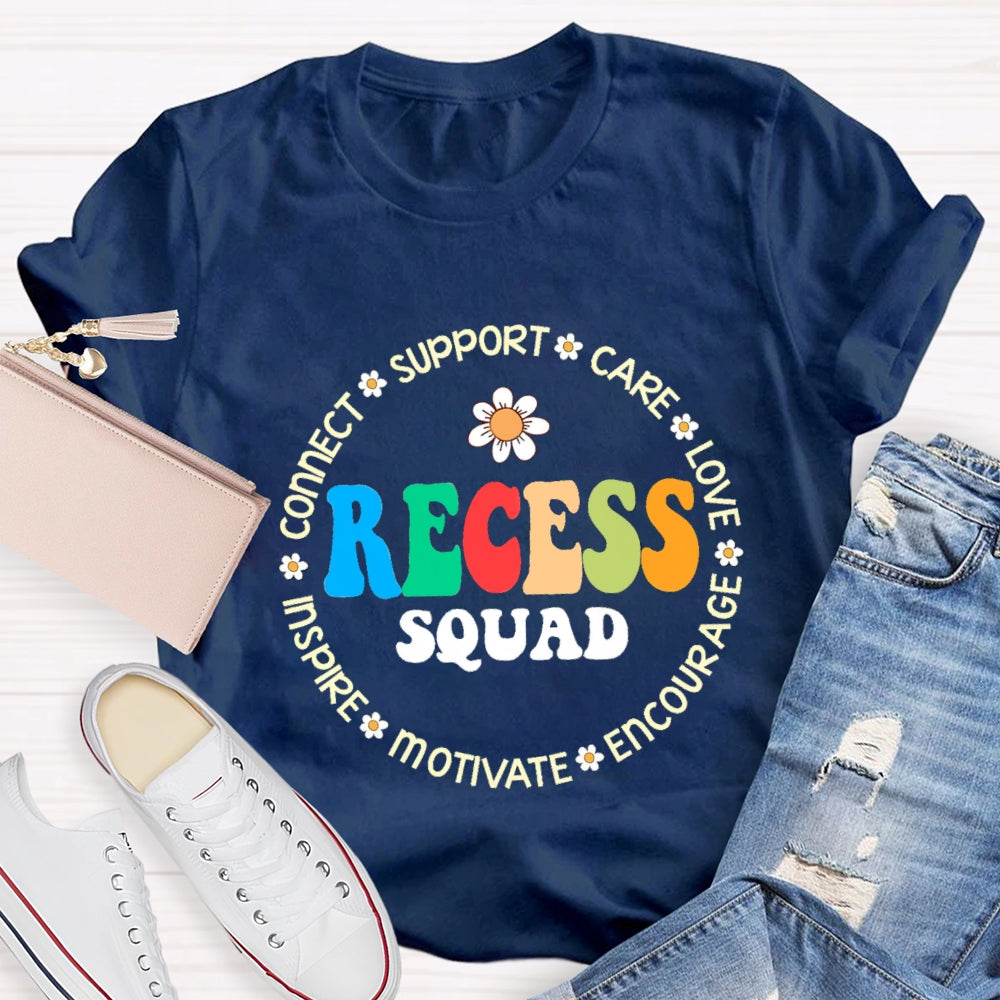 Recess Squad Funny Recess Quotes T-shirt