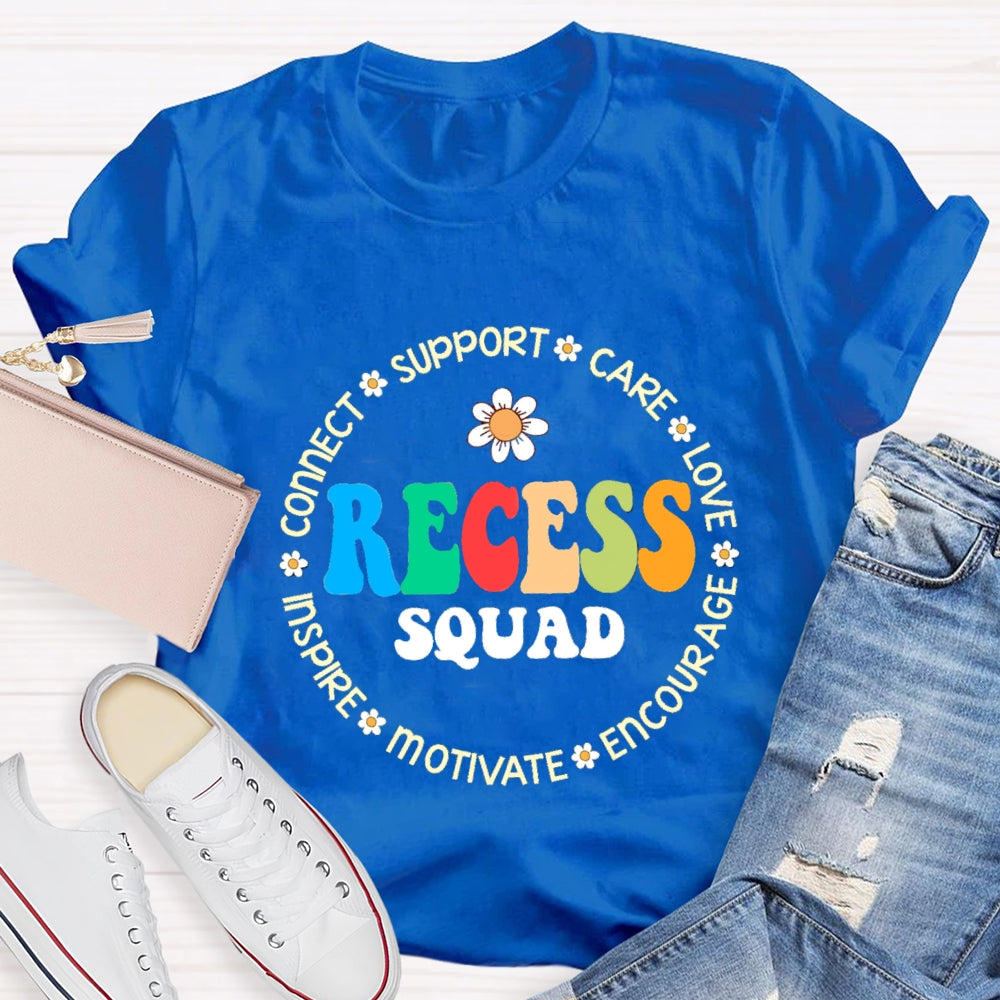 Recess Squad Funny Recess Quotes T-shirt