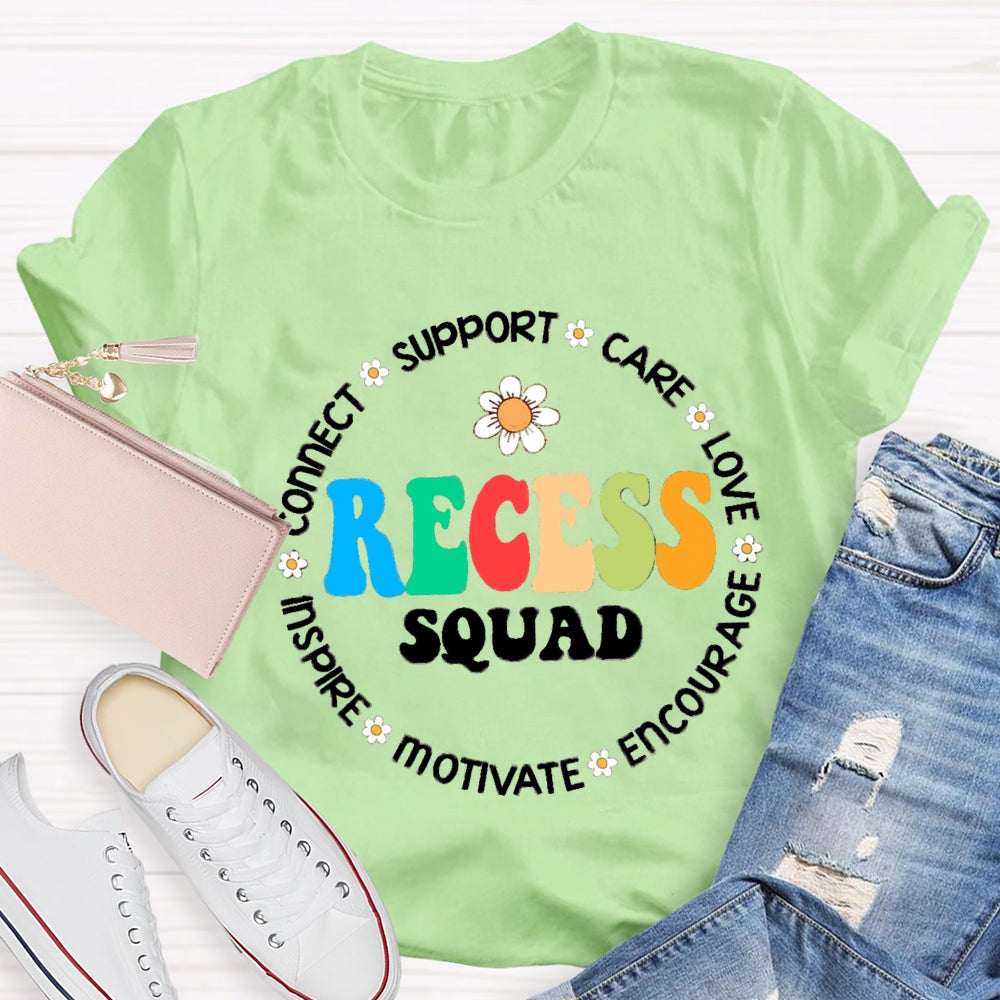Recess Squad Funny Recess Quotes T-shirt