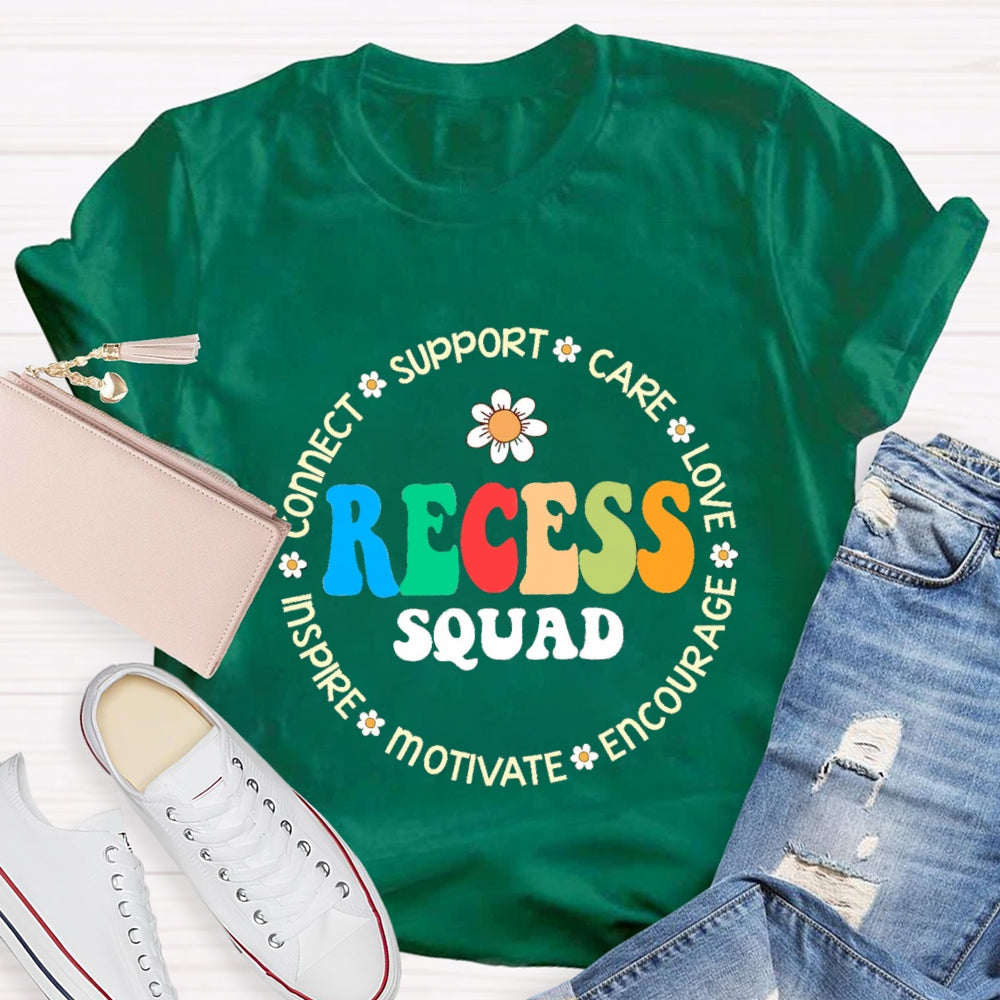 Recess Squad Funny Recess Quotes T-shirt