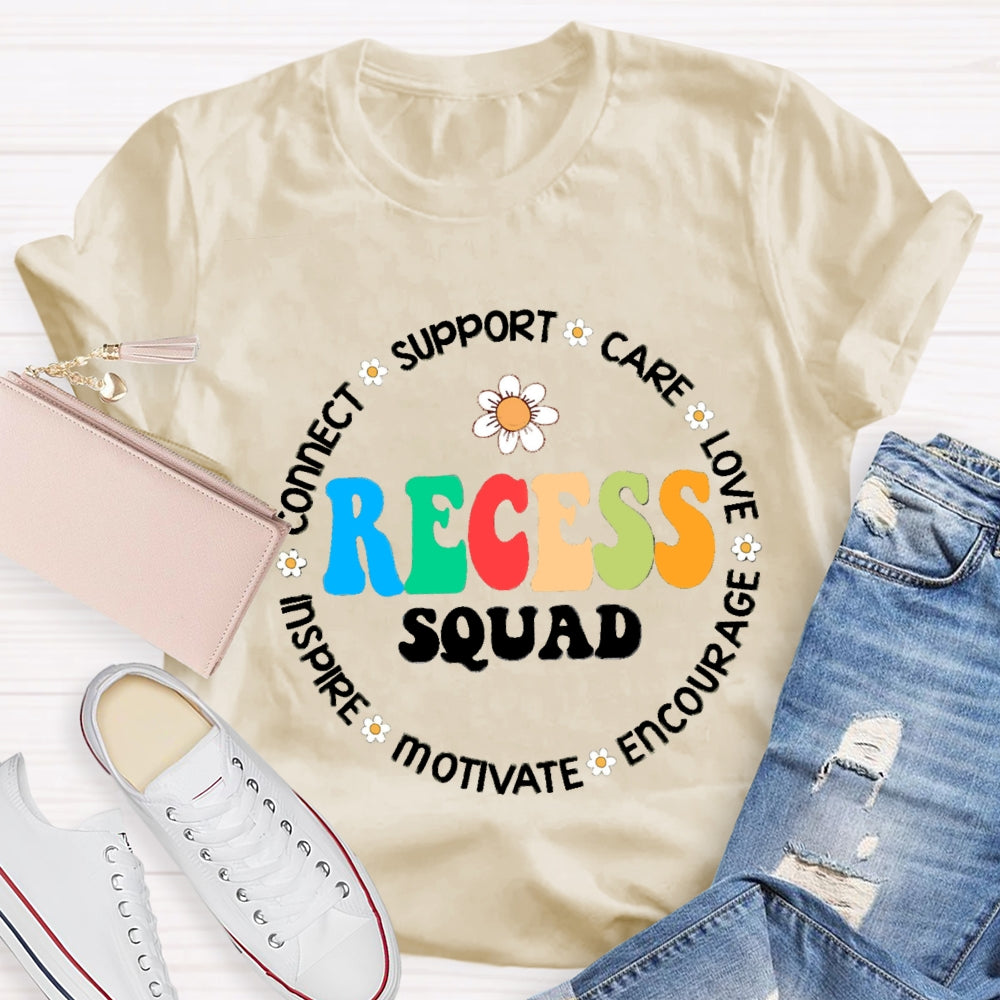 Recess Squad Funny Recess Quotes T-shirt