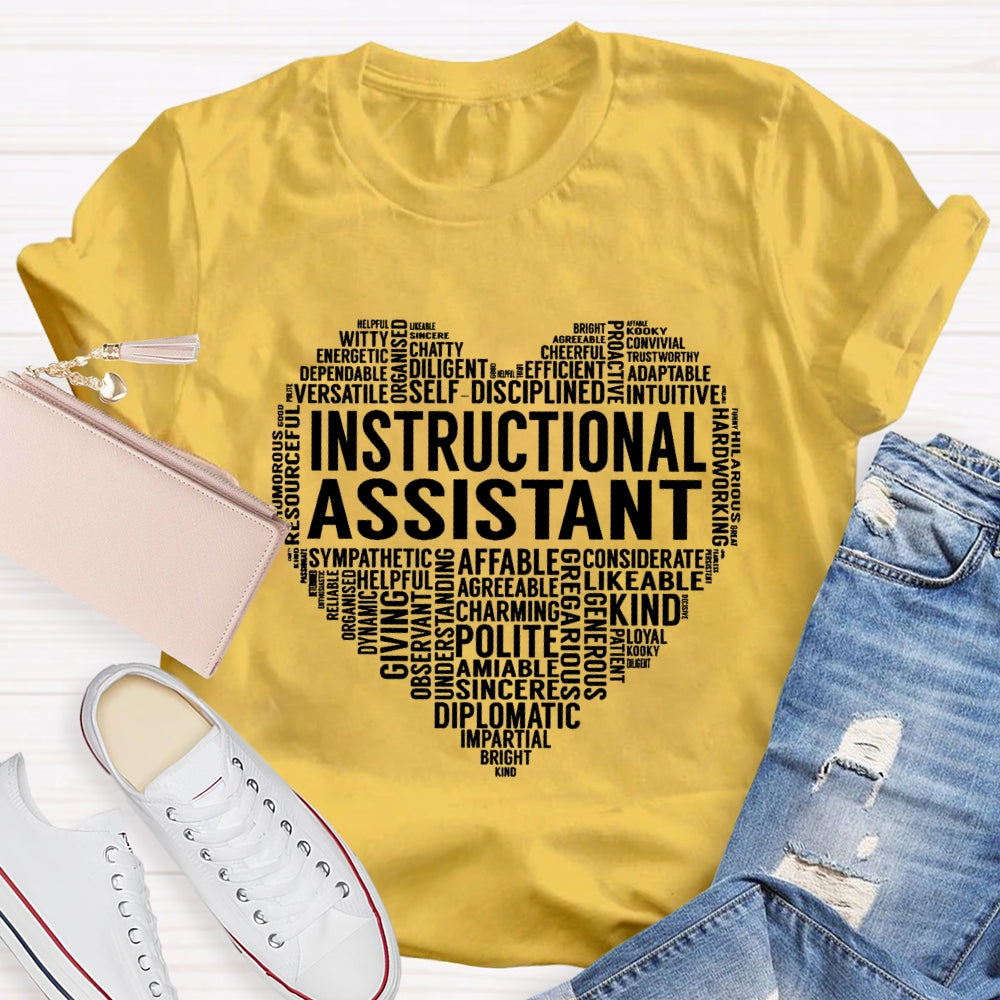 Instructional Assistant Make School Possible T-Shirt