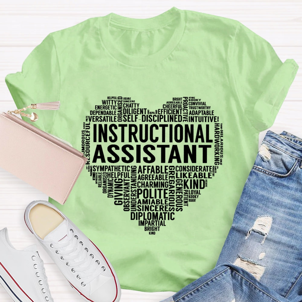 Instructional Assistant Make School Possible T-Shirt