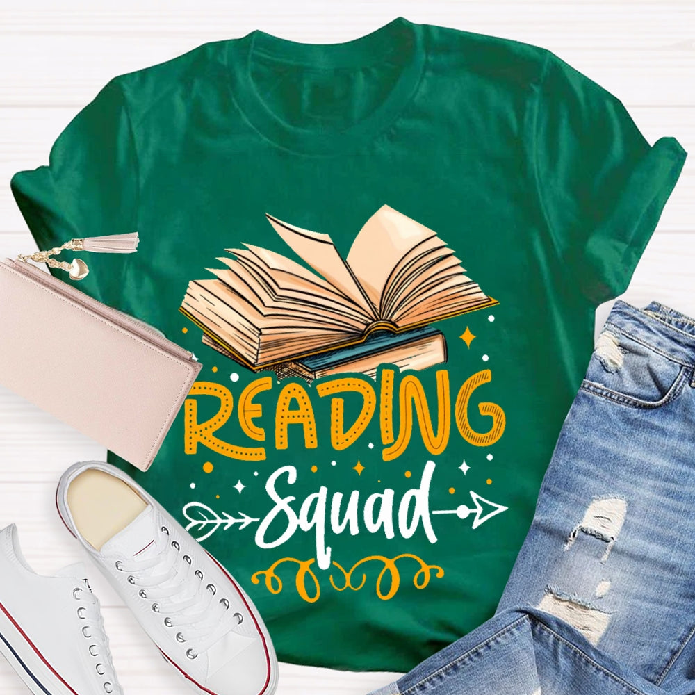 Reading Squad Books T-shirt