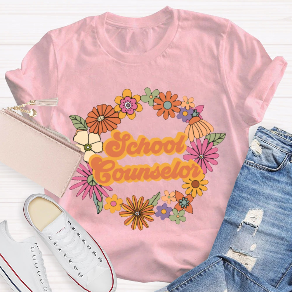 School Counselor Letters T-shirt