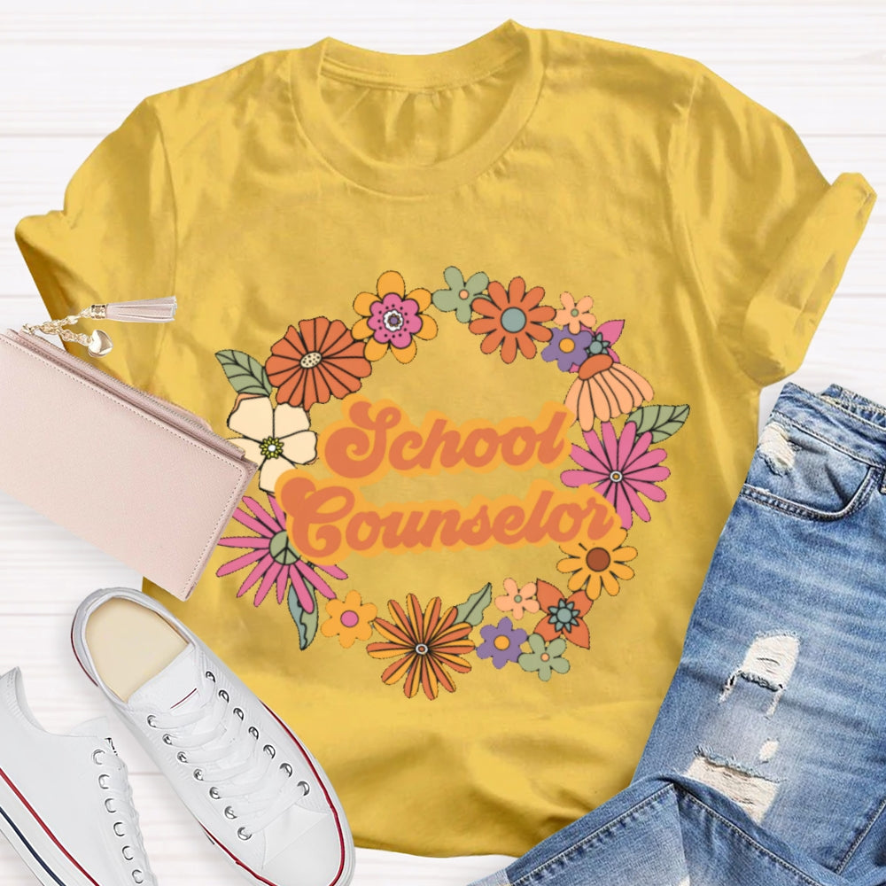School Counselor Letters T-shirt