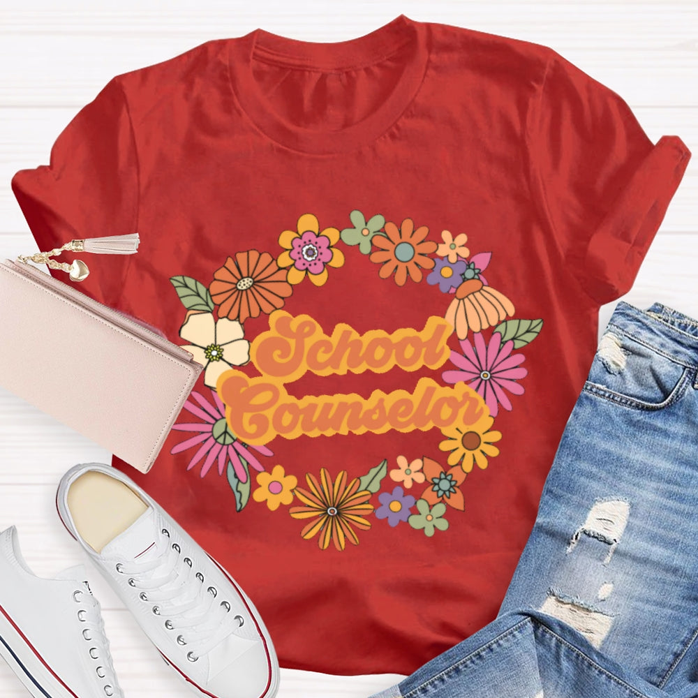 School Counselor Letters T-shirt