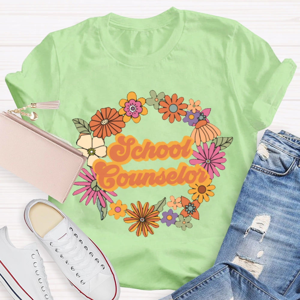 School Counselor Letters T-shirt