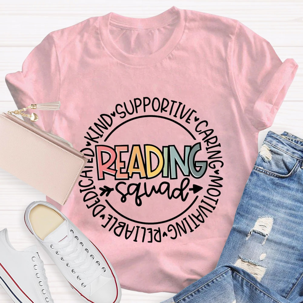 Reading Squad Kind Supportive T-Shirt