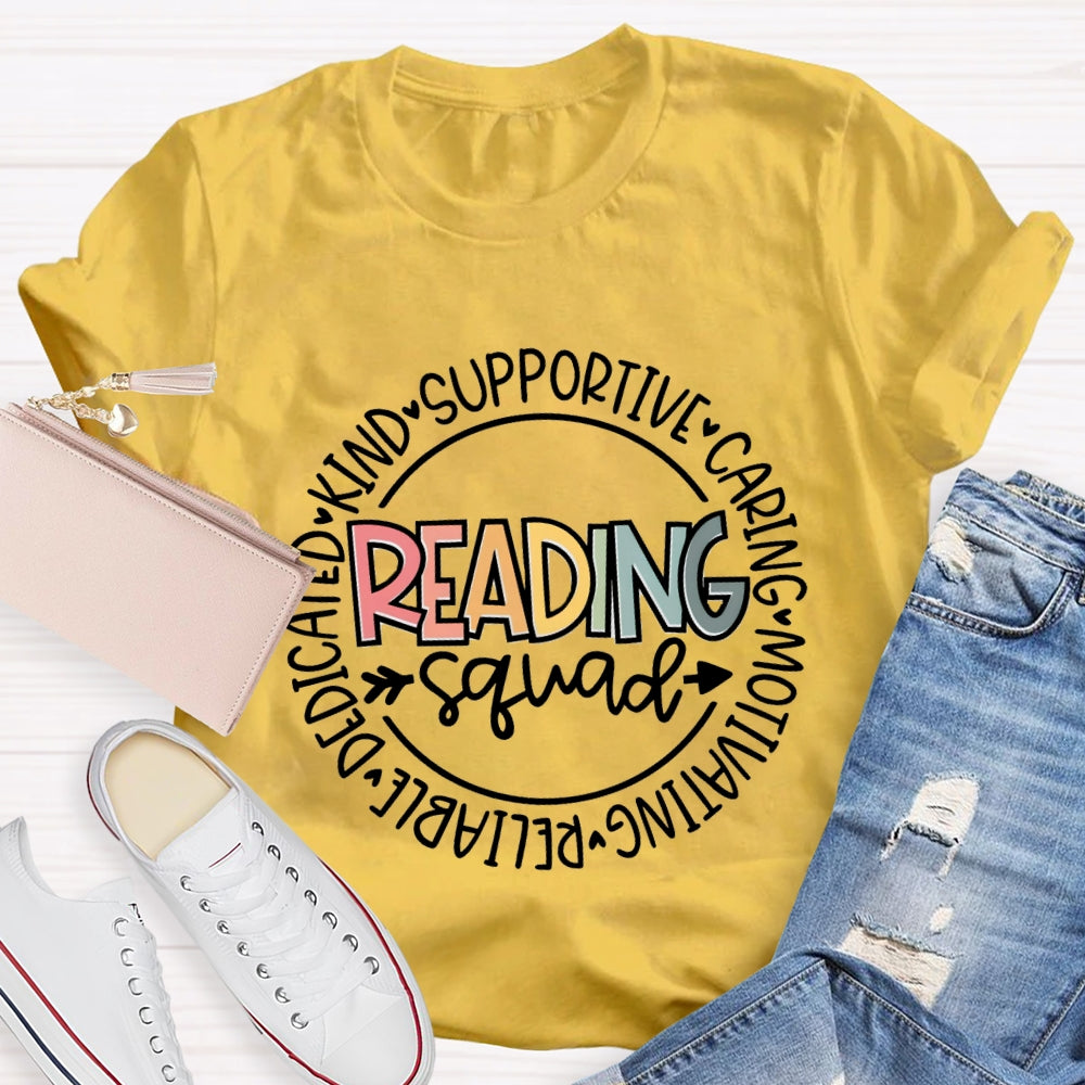Reading Squad Kind Supportive T-Shirt