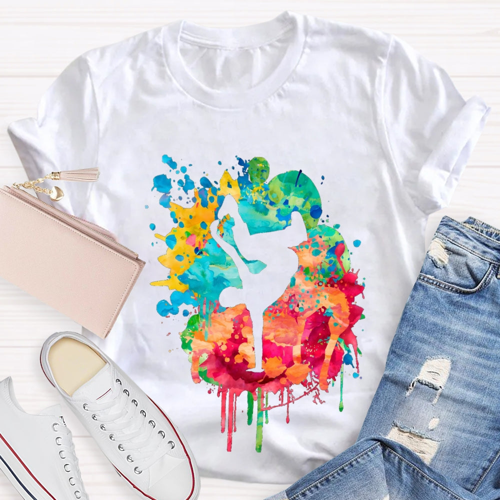 Jumping Dance Posture T-shirt