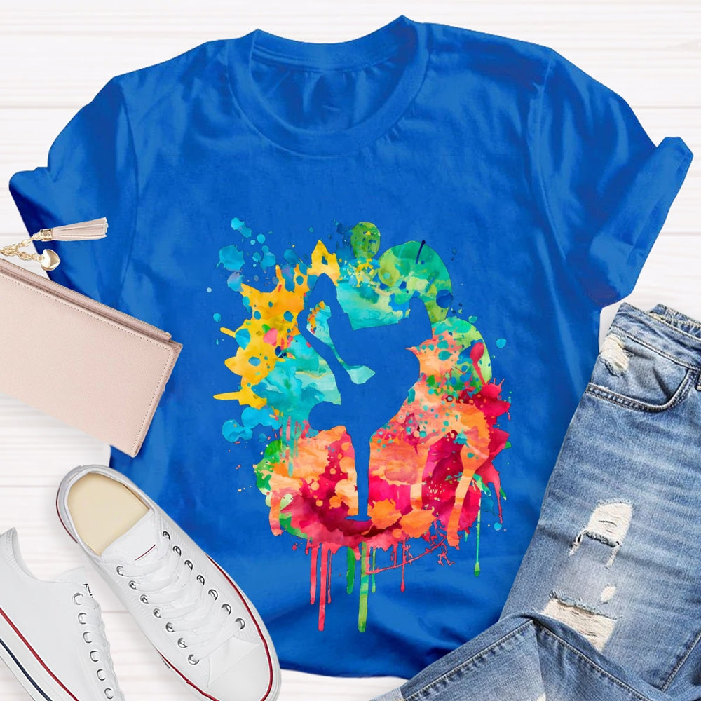 Jumping Dance Posture T-shirt