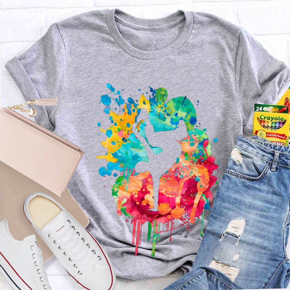 Jumping Dance Posture T-shirt