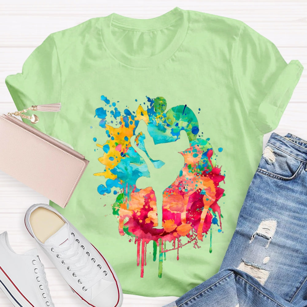 Jumping Dance Posture T-shirt
