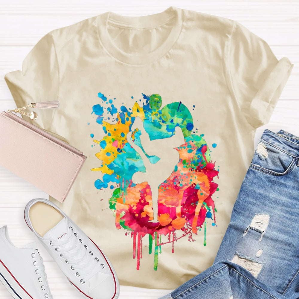Jumping Dance Posture T-shirt