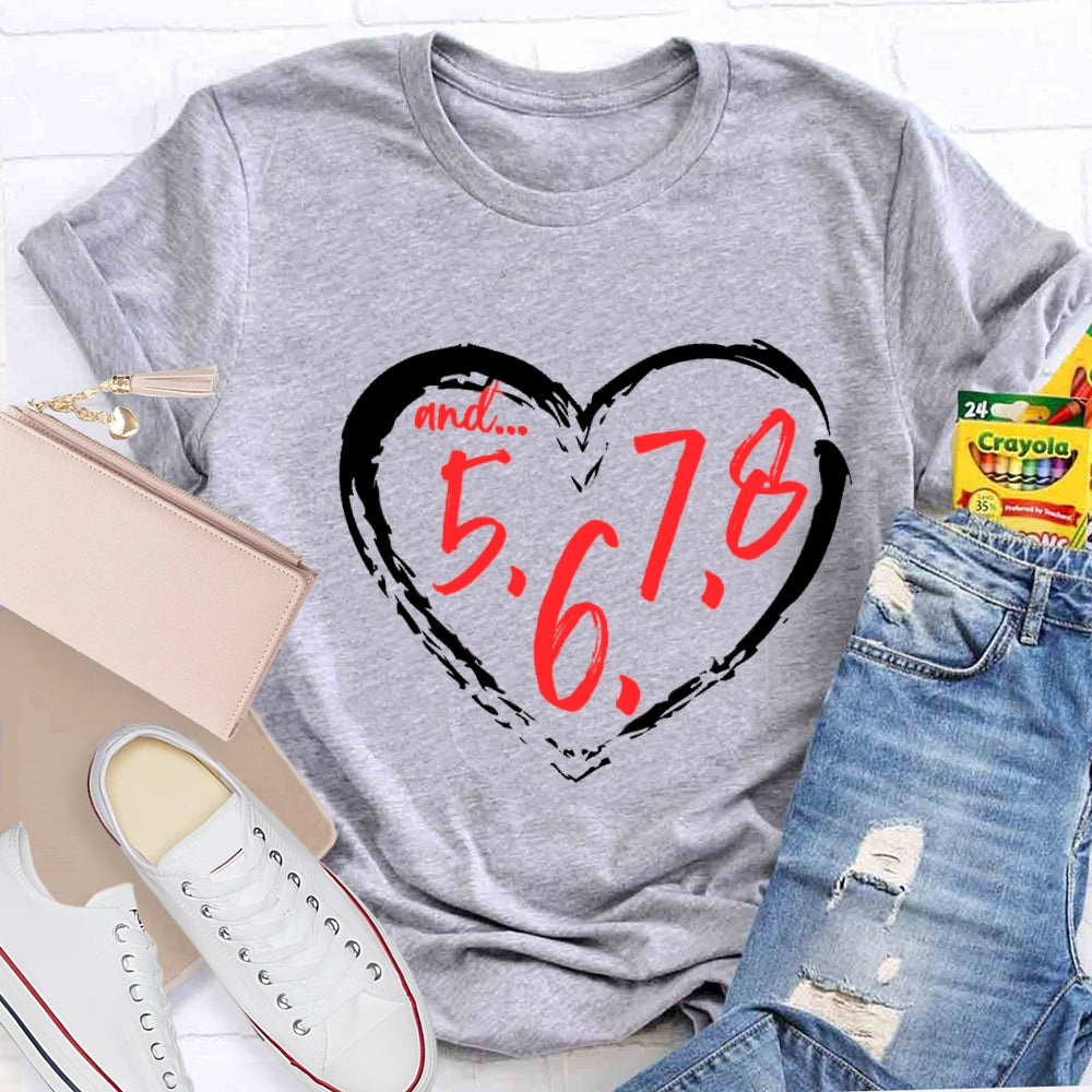 And 5678 Dance Teacher T-Shirt