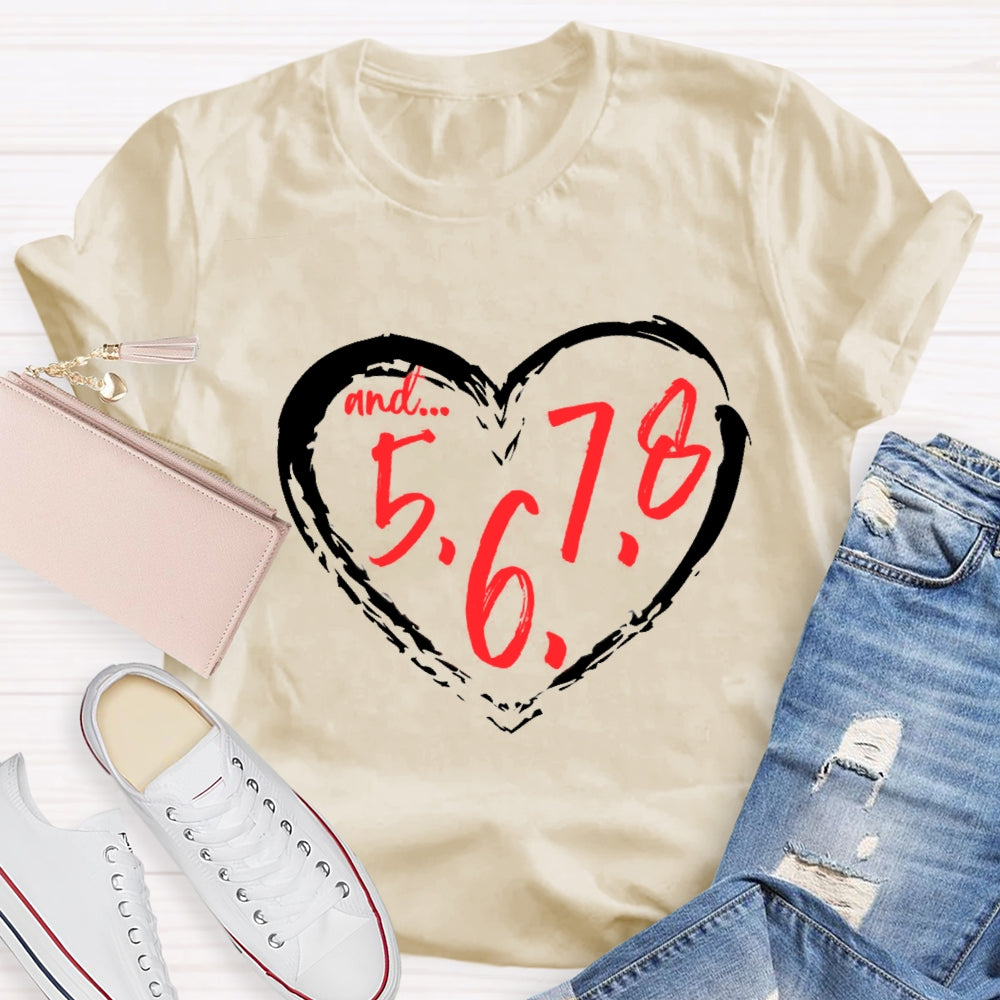 And 5678 Dance Teacher T-Shirt