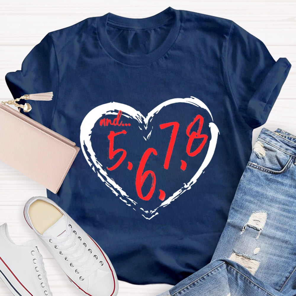 And 5678 Dance Teacher T-Shirt