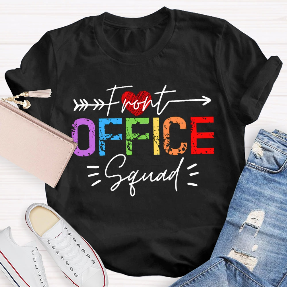 Front Office Squad Shoot Through The Heart T-shirt