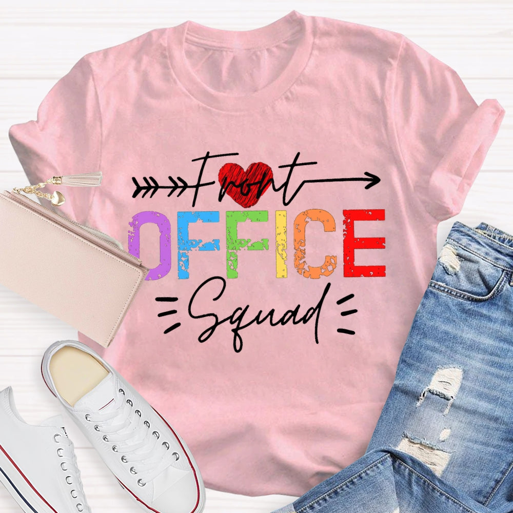 Front Office Squad Shoot Through The Heart T-shirt