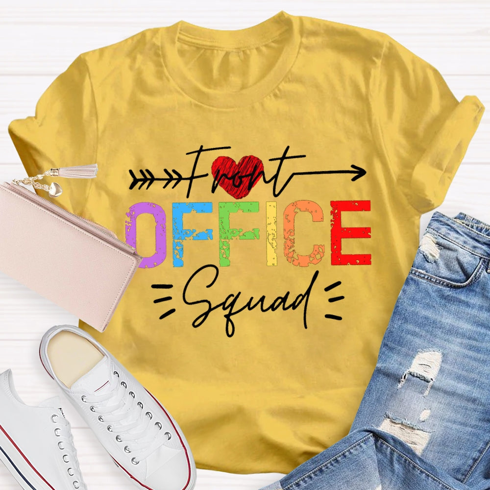 Front Office Squad Shoot Through The Heart T-shirt