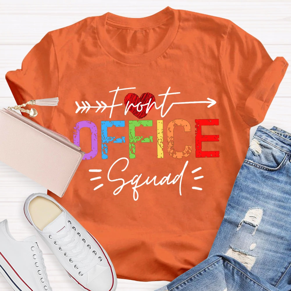 Front Office Squad Shoot Through The Heart T-shirt