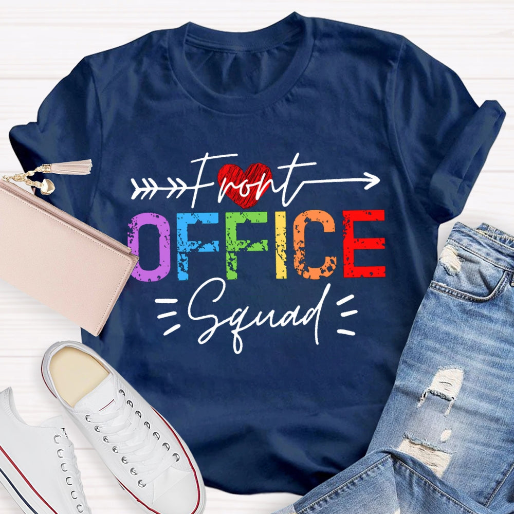 Front Office Squad Shoot Through The Heart T-shirt