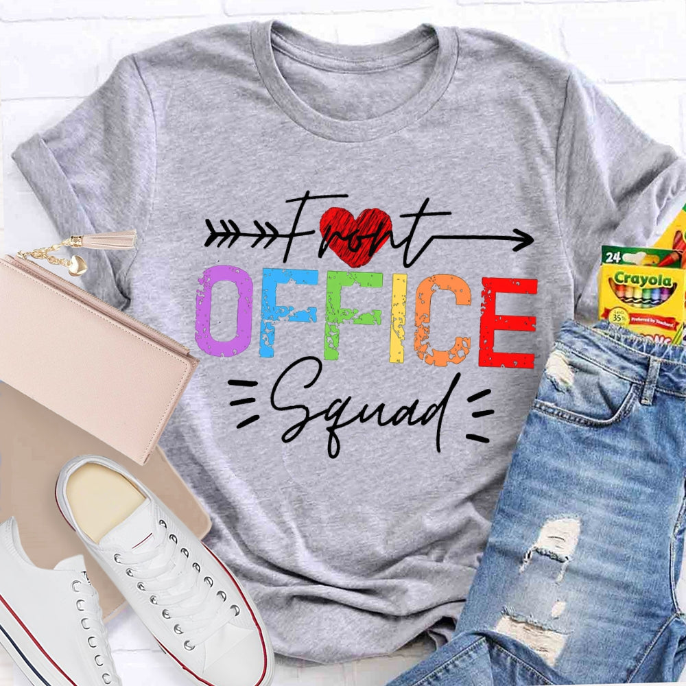Front Office Squad Shoot Through The Heart T-shirt
