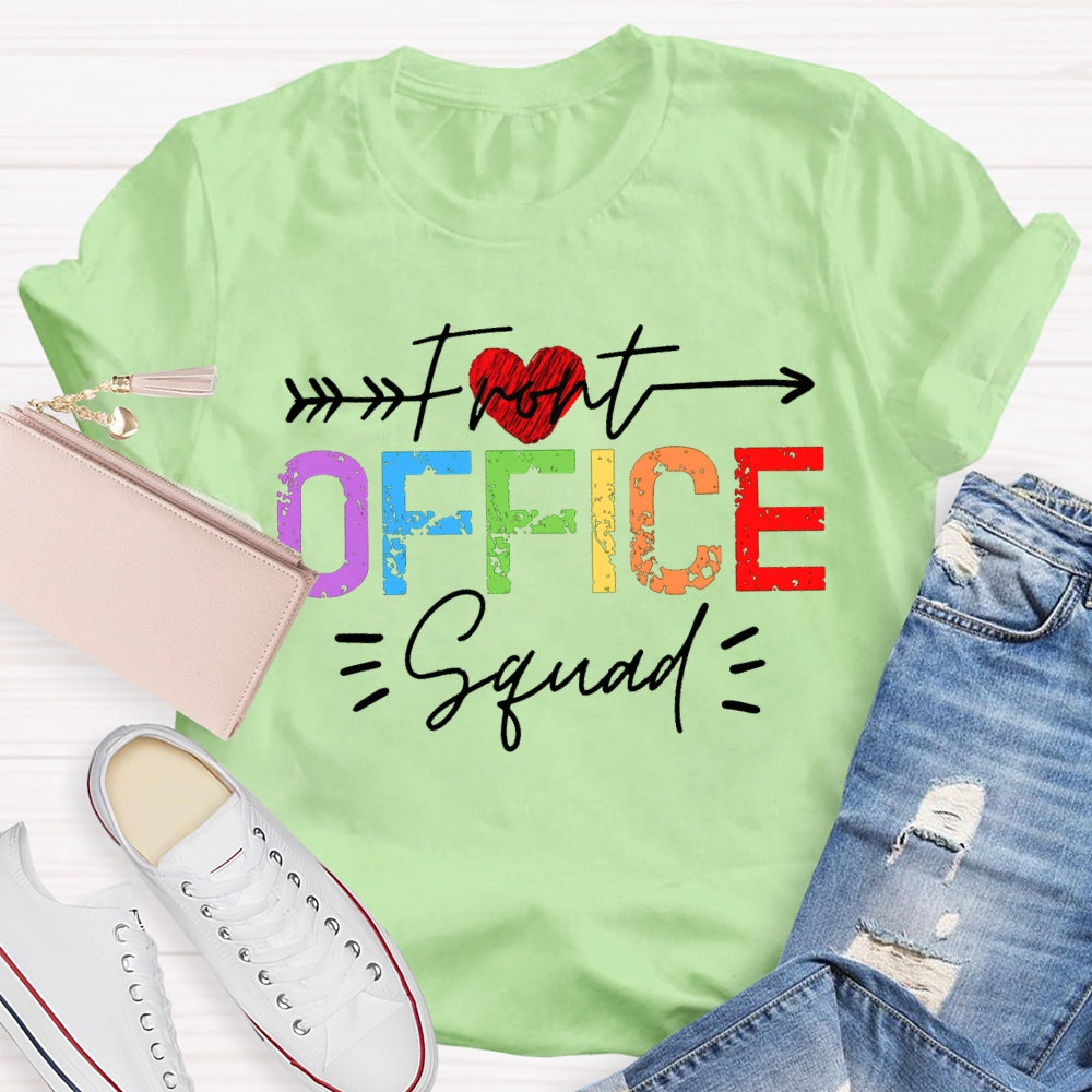 Front Office Squad Shoot Through The Heart T-shirt