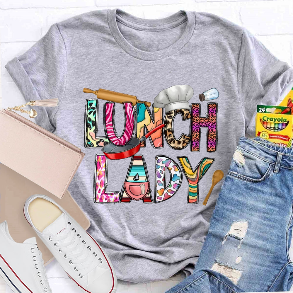 Lunch Lady Interesting Kitchenware T-shirt